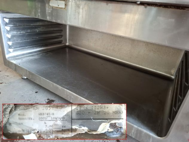 GRIGLIATRICE DOPPIA PER VERDURE USATA - Foto 3