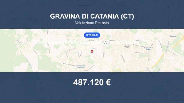 Immobile in asta di 683 m² in vendita a Gravina di Catania