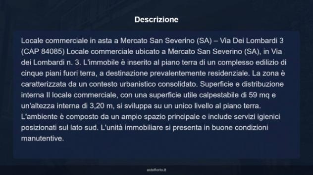 Immobile in asta di 59 m² in vendita a Mercato San Severino - Foto 9