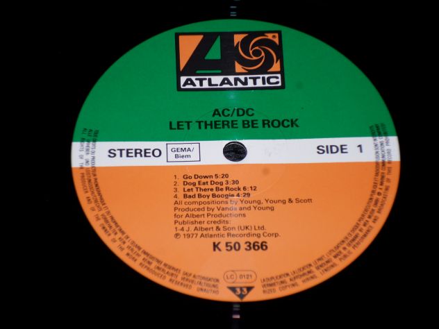AC/DC - Let There Be Rock - LP / 33 rpm 1977 (EX) Atlantic - Foto 3