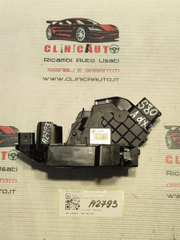 SERRATURA ANTERIORE DESTRA VOLVO S80 2° Serie 31253662 986913-103 (06) - Foto 2