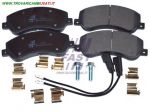 PASTIGLIE FRENO FORD TRANSIT 06 ANTERIORE 2-SENSORI 330/350 FT29522