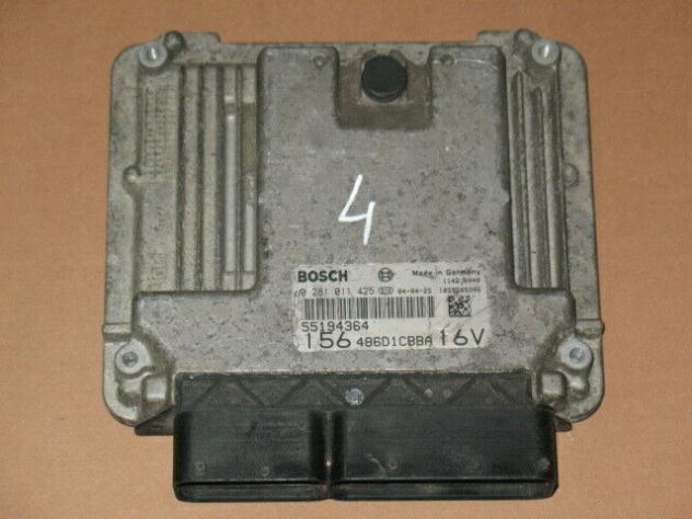 0281011425 ECU ALFA ROMEO 1.9 JTD BOSCH 0281011425 55194364