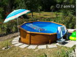 Piscina Gre mod  Sicilia d 300cm x 120cm h.