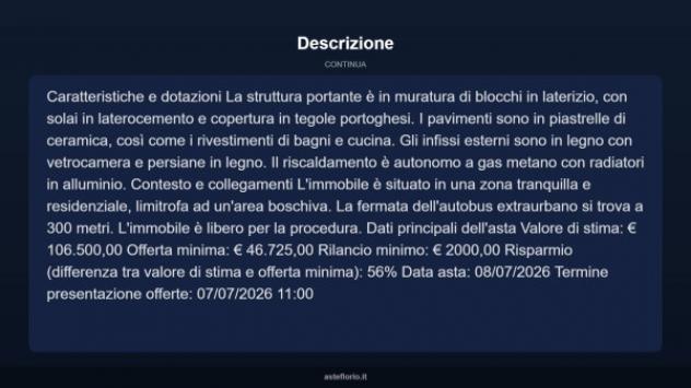 Immobile in asta di 141 m² in vendita a Stroncone - Foto 18
