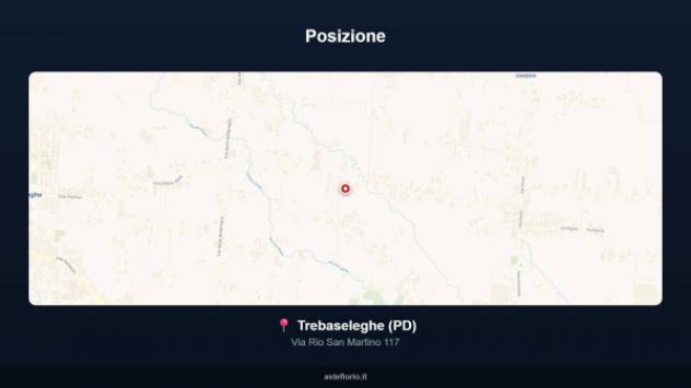Immobile in asta di 300 m² con più di 5 locali e box auto in vendita a Trebaseleghe - Foto 2