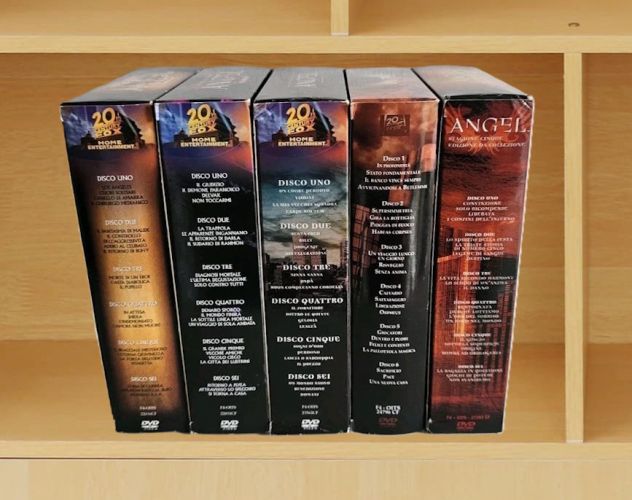 Angel le 5 serie complete in italiano