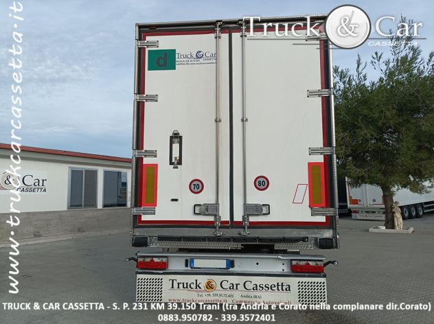RIF.1074 SEMIRIMORCHIO BARTOLETTI – ISOTERMICO CON GRUPPO FRIGORIFERO – 2002 - Foto 5