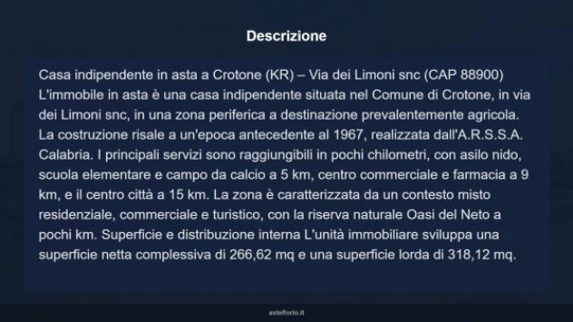 Immobile in asta di 266 m² con più di 5 locali in vendita a Crotone - Foto 17