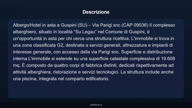 Immobile in asta di 19608 m² in vendita a Guspini - Foto 3