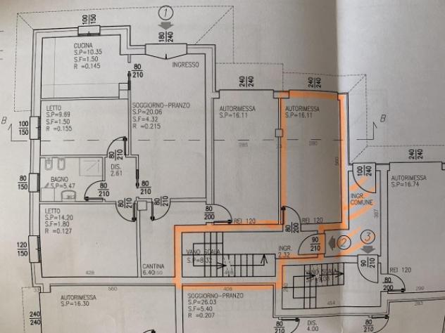 Attico / Mansarda di 160 m² con 5 locali e box auto in vendita a San Possidonio - Foto 5