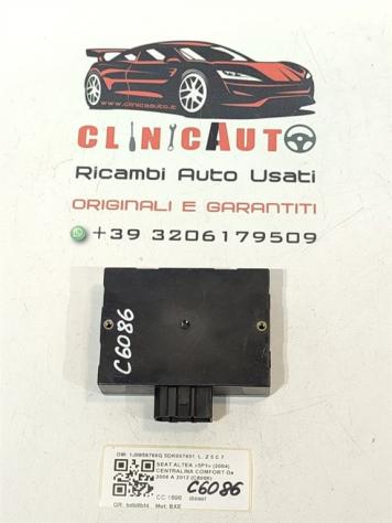 CENTRALINA COMFORT SEAT Altea Berlina 1J0959799Q 5DK007951 BXE diesel 1896 (04) - Foto 3