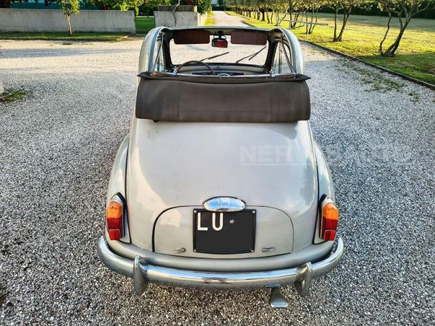Fiat Topolino C 1952 | GRIGIO CHIARO INTERNI NERI E ROSSI TARGHE NERE ORIGINALI - Foto 9