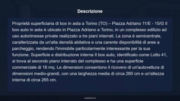 Immobile in asta di 16 m² in vendita a Torino - Foto 4