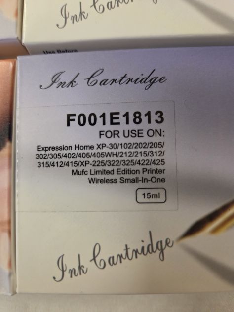 Cartucce in stock (6 pz) compatibili con stampanti a getto d'inchiostro EpsonXP - Foto 2
