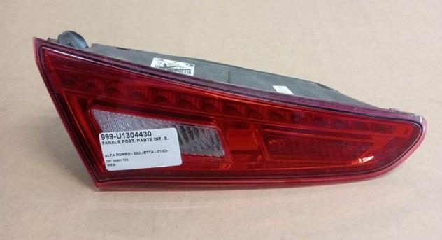 FANALE POST. PARTE INT. S. 999-U1304430 Parti elettriche Fanaleria Fanali Fanale post. sx. ALFA ROMEO - GIULIETTA - 01-03-2010 -