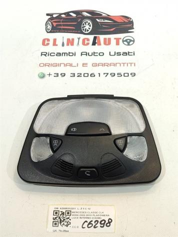 PLAFONIERA MERCEDES CLK Cabrio W209 A2098202201 (03)