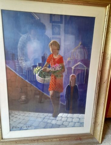Fantuzzi olio su tela 50x70 autenticato - Foto 6