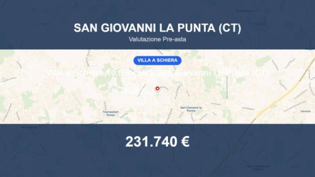 Immobile in asta di 200 m² con più di 5 locali e box auto in vendita a San Giovanni la Punta