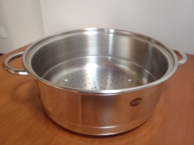 Pentola e vaporiera in acciaio ICM - Foto 4