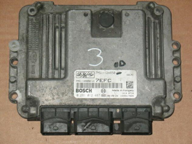 0281012487 ECU FORD CMAX 1.6 TDCI 0281012487 8M51-12A650-MD 8YMD