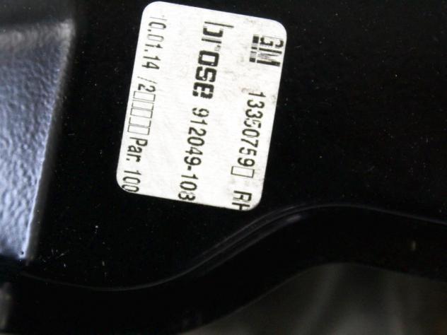 13350759 MOTORINO MECCANISMO ALZA-VETRO ALZA-CRISTALLO PORTA ANTERIORE DESTRA OPEL ASTRA J SW 1.7 D 96KW 6M 5P (2014) RICAMBIO USATO 20951582 - Foto 8