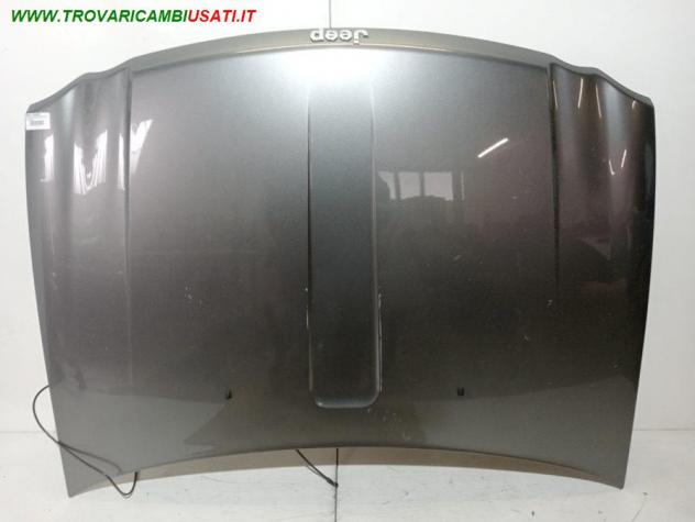 COFANO ANT. GRIGIO MEDIO IN ALLUMINIO CON 1 BULLINO , LEGG. GRAFFIATO 999-U1559957 Carrozzeria  Lamierati esterni  Cofano  Cofano ant. JEEP - GRAND CH