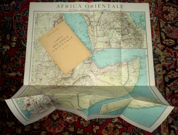 Storica CARTA DELL'AFRICA ORIENTALE, 1935 - Foto 2