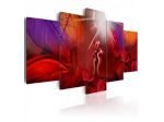 Quadro Bacio Rosso Cm.100x50 E 200x100 ARREDALACASA