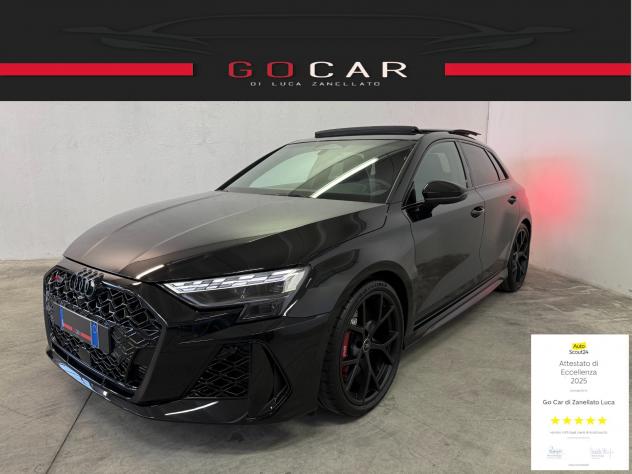 Audi RS3 Spb Tfsi Quattro Tetto Full UFF. ITALIANA *MY 2026*GARANZIA E SERVICE AUDI* PREZZO REALE SE