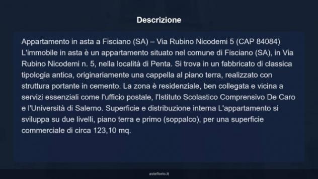 Immobile in asta di 123 m² in vendita a Fisciano - Foto 11