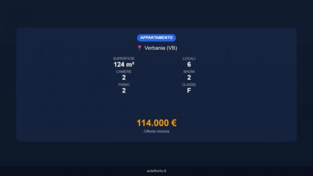 Immobile in asta di 124 m², box auto in vendita a Verbania - Foto 18