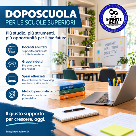 Servizio Doposcuola e Supporto allo Studio per Scuole Superiori – Brindisi