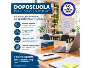 Servizio Doposcuola e Supporto allo Studio per Scuole Superiori – Brindisi