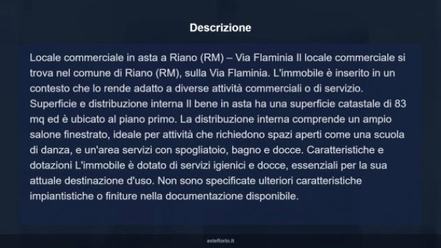 Immobile in asta di 83 m² in vendita a Riano - Foto 9