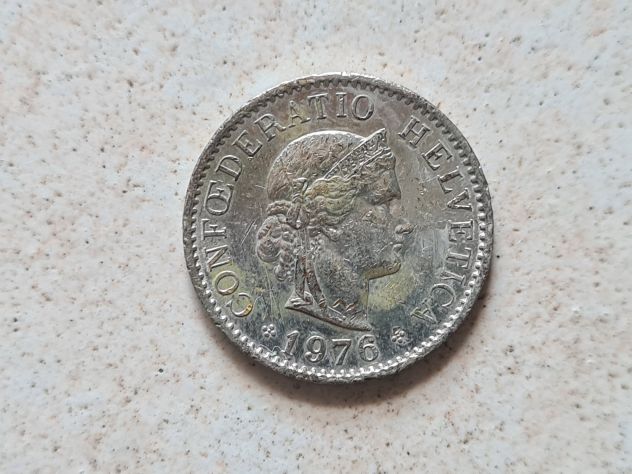 Moneta “5 Rappen”, 1976 - Foto 2