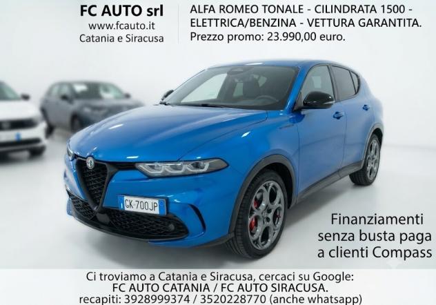 Alfa Romeo Tonale 1.5 130 CV MHEV TCT7 Edizione Speciale