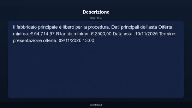 Immobile in asta di 362 m² con più di 5 locali e box auto in vendita a Zimone - Foto 12
