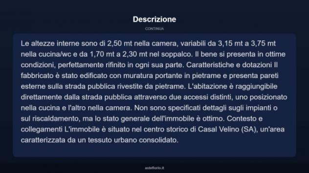 Immobile in asta di 47 m² in vendita a Casal Velino - Foto 4