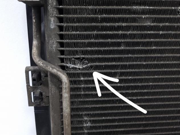 COPPIA RADIATORI A/C E ACQUA NISSAN NV200 1° Serie 21410-3LS0A K9K 892 Diesel 1500 (09) - Foto 3