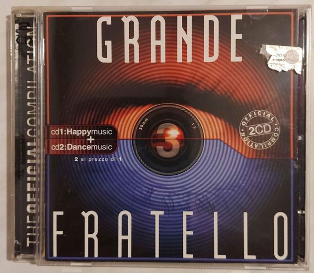 2CD GRANDE FRATELLO 3 THE OFFICIAL COMPILATION 2003 PERFETTO