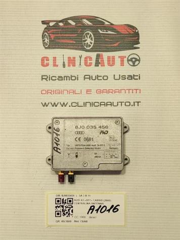 CENTRALINA ANTENNA AUDI A3 Serie (8P1) 8J0035456 (0812)