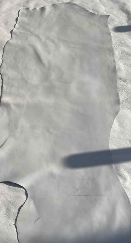 Pellame bianco per creazioni artistiche – Sp.2,2 mm - Foto 8