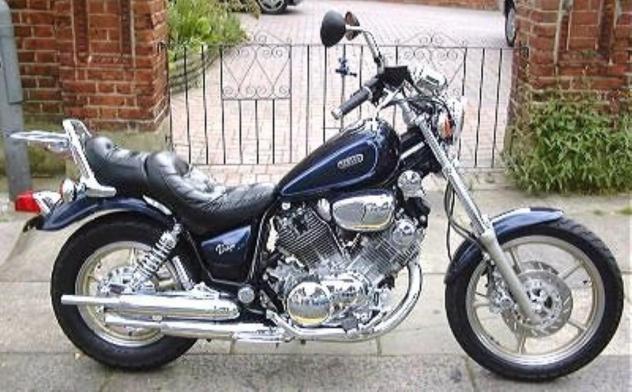 YAMAHA XV VIRAGO 750 STAFFA SUPPORTO FANALE ANTERIORE 1994 4FY021505 - Foto 5