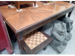 GRANDE TAVOLO ANTIQUARIATO INGLESE COUNTRY ALLUNGABILE SINO A 290 CM x 99 CM