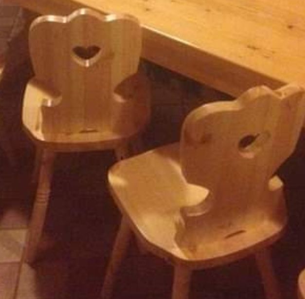 Sedie tirolesi in pino grezzo anche in altre tinte - Foto 8