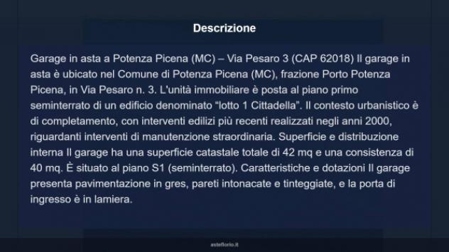 Immobile in asta di 42 m² in vendita a Potenza Picena - Foto 3