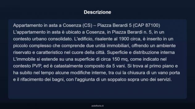 Immobile in asta di 150 m² in vendita a Cosenza - Foto 3