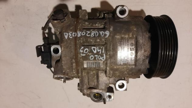 COMPRESSORE A/C VOLKSWAGEN Polo 4° Serie 6Q0820803D diesel 1.4 (0109)