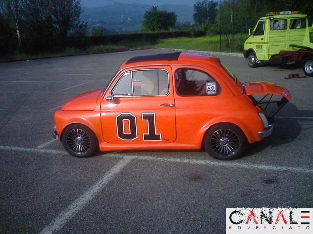 Cerchi grifo nero4,5x 12 4x190 fiat 500 l f r - Foto 5